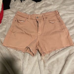 Peach Jean shorts
